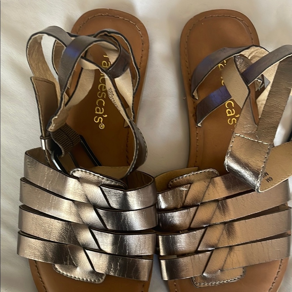 SAS Metallic Sandals - Picture 11 of 14